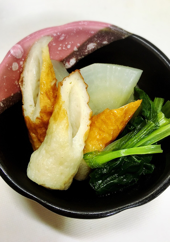 簡単！ちくわと大根と小松菜の煮びたし-レシピのメイン写真