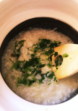 炊飯土鍋で生米から炊く七草粥-レシピのメイン写真
