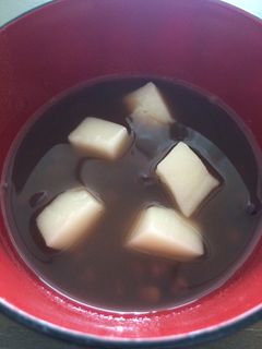ひとくち餅の甘さ控えめ♡おしるこ(善哉)-レシピのメイン写真