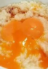 W卵かけご飯-レシピのメイン写真