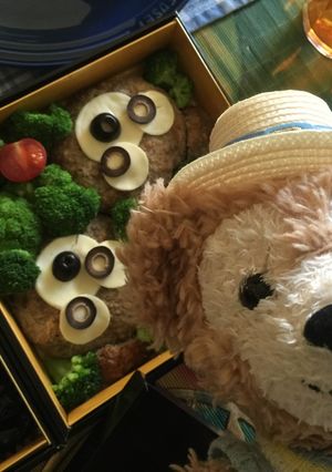 ダッフィ・ハンバーグ オーブンで簡単!-レシピのメイン写真