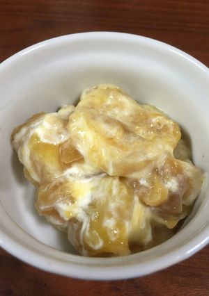 御節で残った栗きんとんとりんごとチーズ-レシピのメイン写真