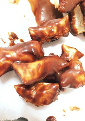 余ったお餅でサクサクチョコ-レシピのメイン写真