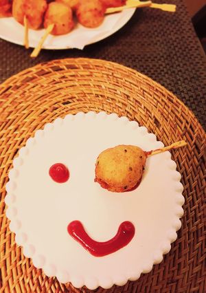 HMと豆腐でほわほわ！アメリカンドッグ-レシピのメイン写真