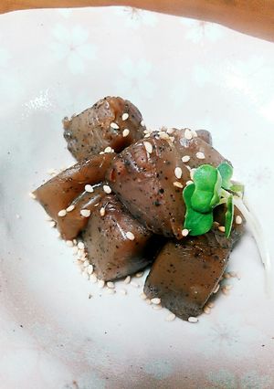 お弁当にもおすすめ！こんにゃくの甘がら-レシピのメイン写真