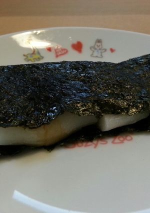 チンでも皿にくっつかない♪いそべ焼き-レシピのメイン写真