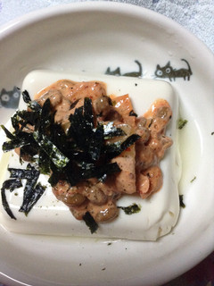 あったか豆腐 納豆キムチのせ-レシピのメイン写真