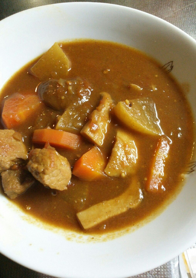 大根とたっぷりキノコの和風カレー-レシピのメイン写真