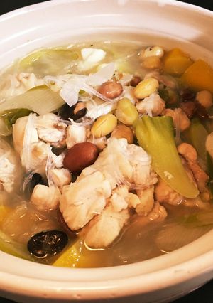 鶏手羽スープ （レンチン）-レシピのメイン写真