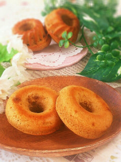 大豆粉で作る♡きな粉と黒糖の焼きドーナツ-レシピのメイン写真