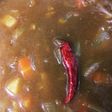 りんごとみかんのフルーティーなカレー。