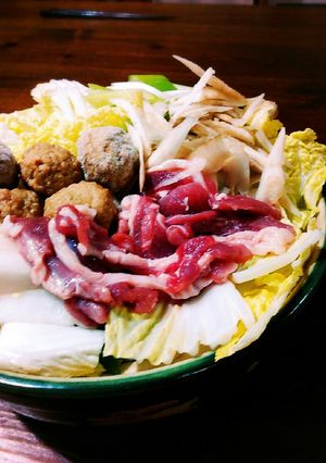 しょうがであったか 鴨ねぎ鍋-レシピのメイン写真