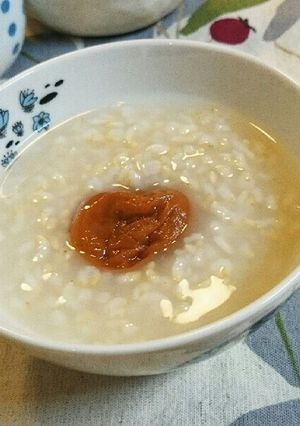 正月太りに！玄米のお粥でダイエット！-レシピのメイン写真
