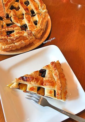 栗きんとんと黒豆のパイ-レシピのメイン写真