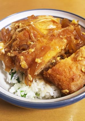 七草アレンジ〜カツ丼〜-レシピのメイン写真