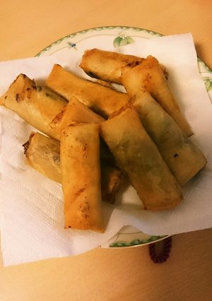 かぶの葉とじゃがいもの中華春巻-レシピのメイン写真