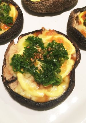 椎茸のネギチーズ焼き-レシピのメイン写真