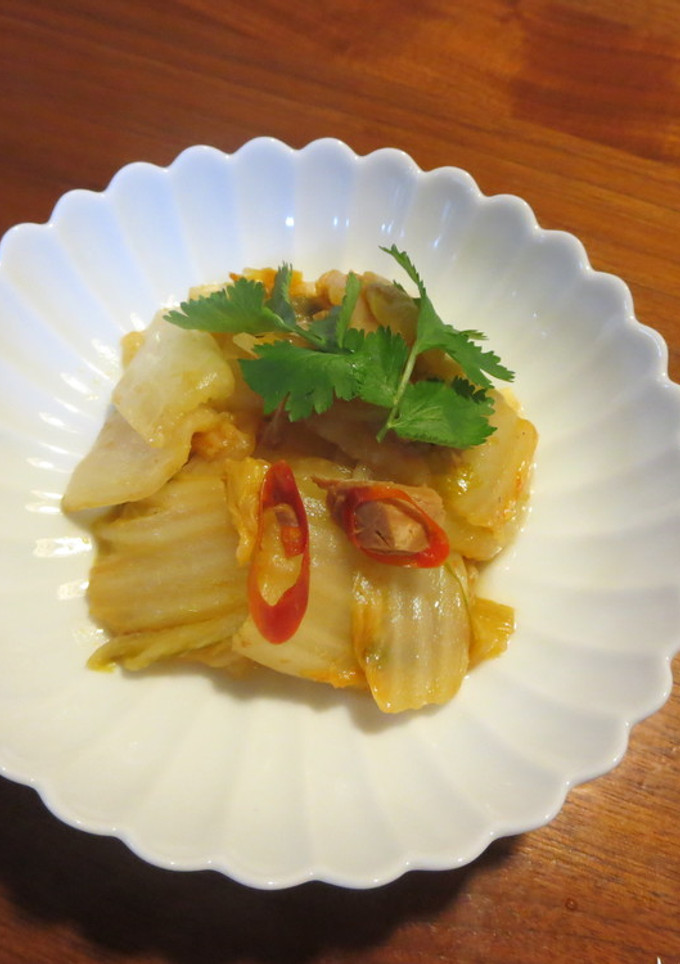 タイ風白菜煮物♪-レシピのメイン写真
