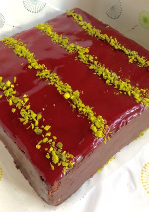 フランボワーズ・チョコレートケーキ-レシピのメイン写真