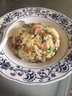 おせちの煮豚&レトルト活用で美味炒飯!-レシピのメイン写真