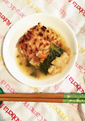 正月料理アレンジ☆里芋コロッケだし餡かけ-レシピのメイン写真