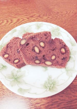 ココアと黒豆パウンドケーキ-レシピのメイン写真