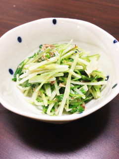 簡単に。水菜のマヨポン和え-レシピのメイン写真