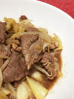 牛肉の野菜炒め-レシピのメイン写真