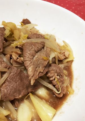 牛肉の野菜炒め-レシピのメイン写真