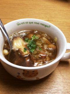 ダイエット*はふはふ!とろ〜り。きのこ汁-レシピのメイン写真