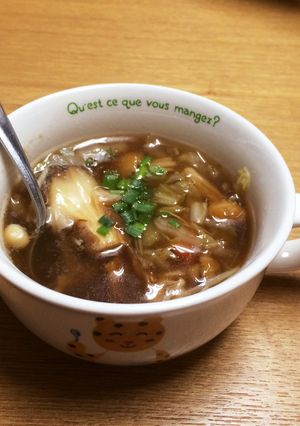 ダイエット*はふはふ!とろ〜り。きのこ汁-レシピのメイン写真