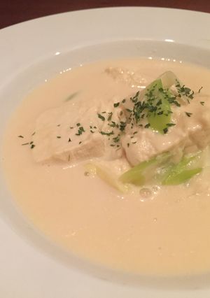 【簡単】【ヘルシー】豆腐豆乳スープ♪-レシピのメイン写真