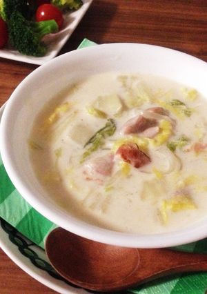 白菜のクリーム煮-レシピのメイン写真