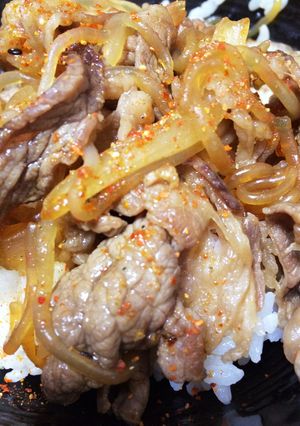 牛丼-レシピのメイン写真