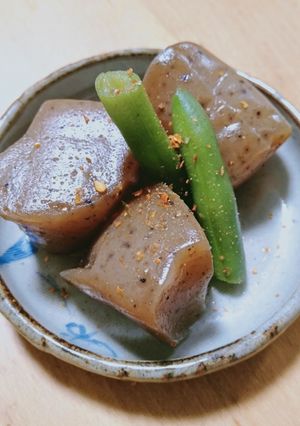 味しみしみ・蒟蒻煮-レシピのメイン写真