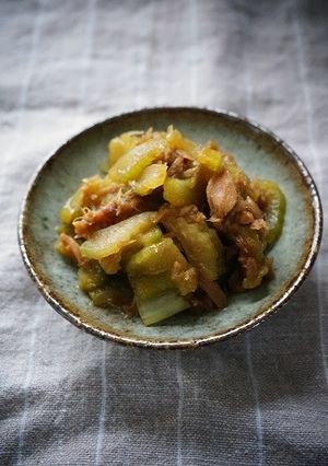 ご飯の友★セロリとツナの佃煮-レシピのメイン写真