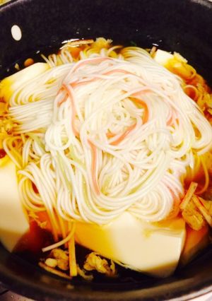 お正月で疲れた胃にぴったりにゅうめん。-レシピのメイン写真