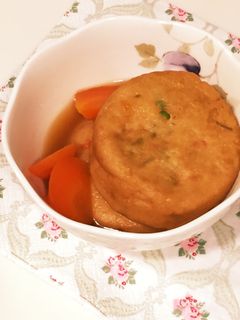 がんもと人参の煮物-レシピのメイン写真