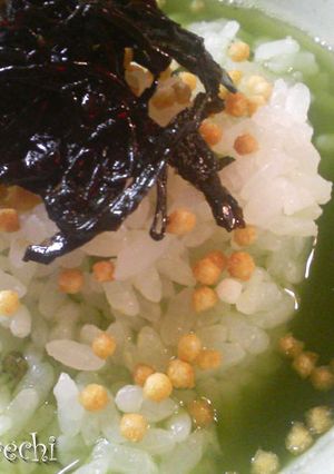抹茶茶漬け-レシピのメイン写真