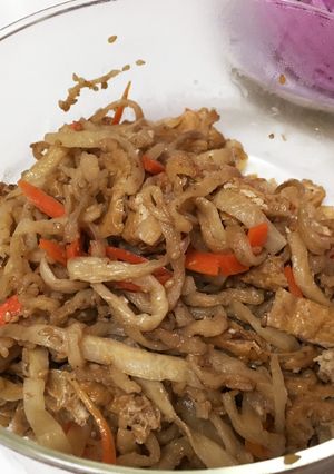 簡単！切り干し大根の煮物-レシピのメイン写真