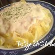 春キャベ★ホワイトソースぱすた