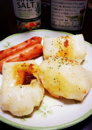 太らないお餅アレンジ★イタリアン焼餅★-レシピのメイン写真