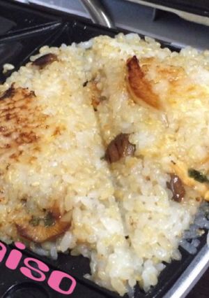 ホットサンドでリーゾニー二!-レシピのメイン写真