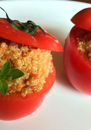 夏パーティーに＊キヌアIn トマトカップ-レシピのメイン写真