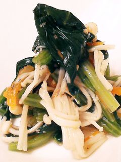 ほうれん草とえのきの胡麻和え-レシピのメイン写真