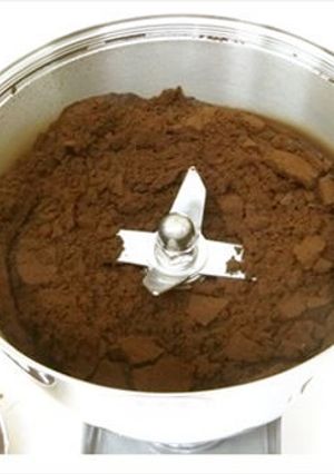 コーヒー豆を強力ミルで極細挽きの粉に！-レシピのメイン写真