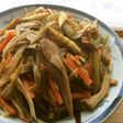 具沢山な引き煮〆〜山菜、根菜、乾物で。