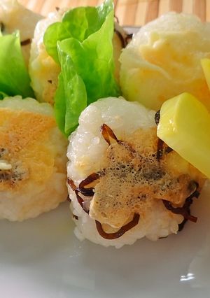 チーズの焼きおにぎり２７５松小-レシピのメイン写真