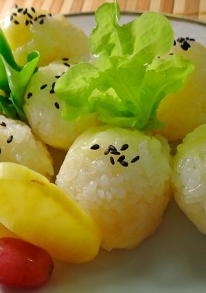 チーズ焼きおにぎり２７５松小-レシピのメイン写真