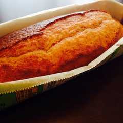 รูปของ HMとリキュールで簡単パウンドケーキ